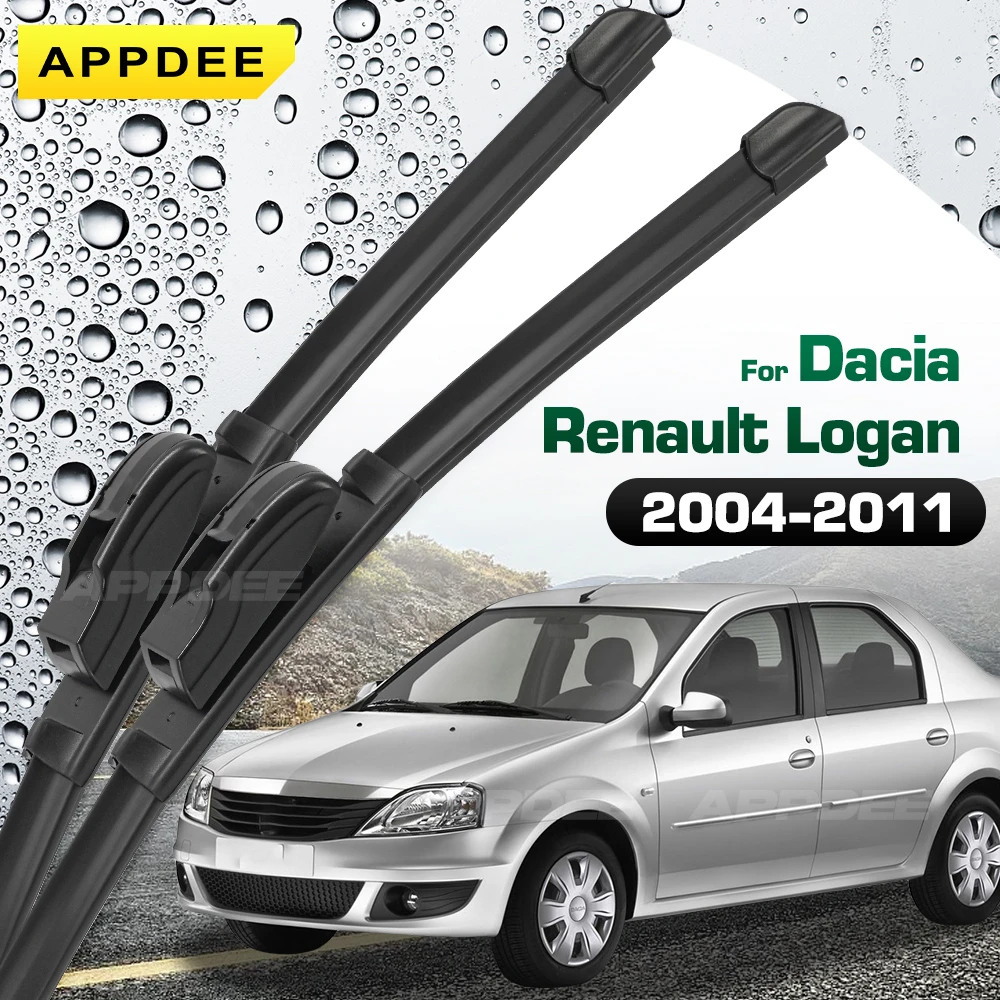 APPDEE для Dacia Renault Logan MK1 2004-2011, силиконовые и резиновые щетки стеклоочистителя, щетки для лобового стекла, оконные щетки
APPDEE для Dacia Renault Logan MK1 2004-2011, силиконовые и резиновые щетки стеклоочистителя, щетки для лобового стекла, оконные щетки