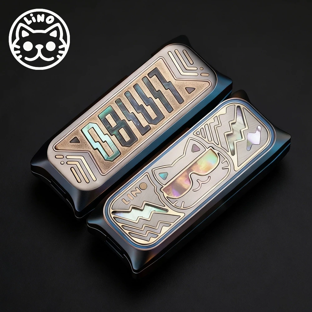 LINO EDC Limbo Titanium Blue Coating Mechanical Push Slider Stress Relief Toy Office Desk Accessories Novelty Toy Fidget Slider
LINO EDC Limbo Titanium Blue Coating Mechanical Push Slider Stress Relief Toy Office Desk Accessories Novelty Toy Fidget Slider