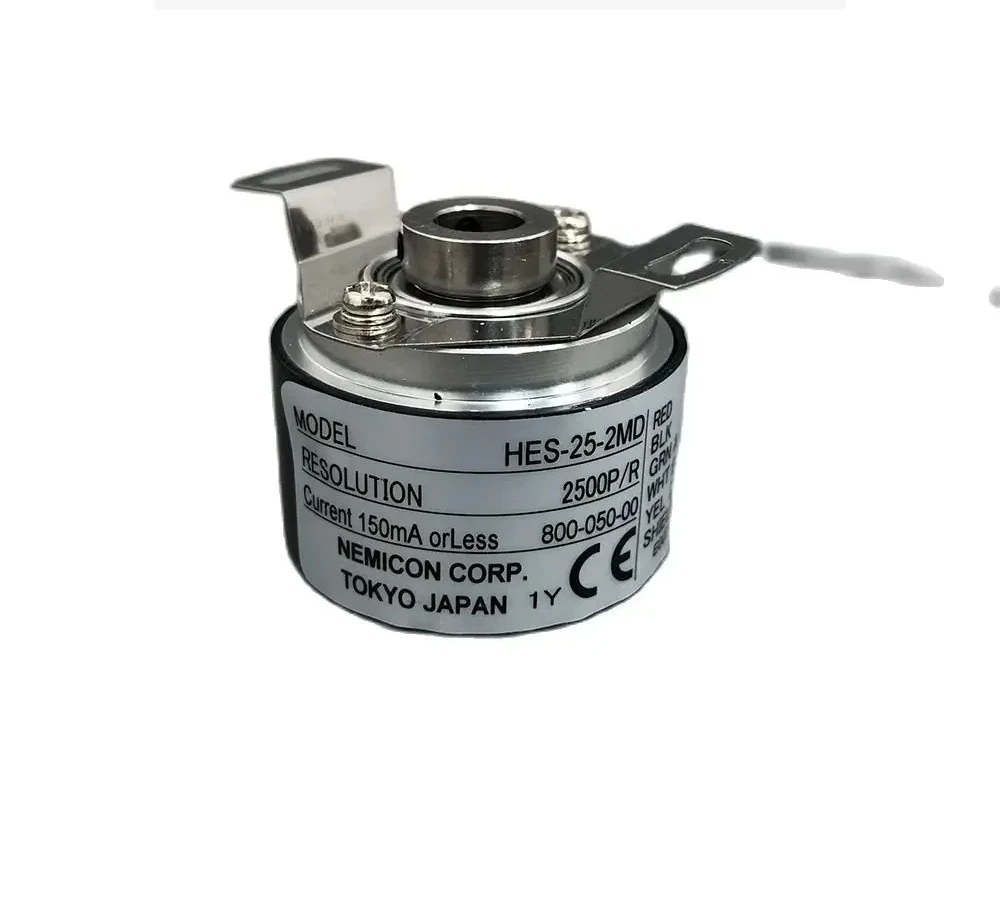 NEMICON 8mm Hollow Shaft Rotary Encoder 600PPR 1000PPR Push-pull PNP Line Driver Output HES-03-2HCP HES-25-2MD
NEMICON 8mm Hollow Shaft Rotary Encoder 600PPR 1000PPR Push-pull PNP Line Driver Output HES-03-2HCP HES-25-2MD