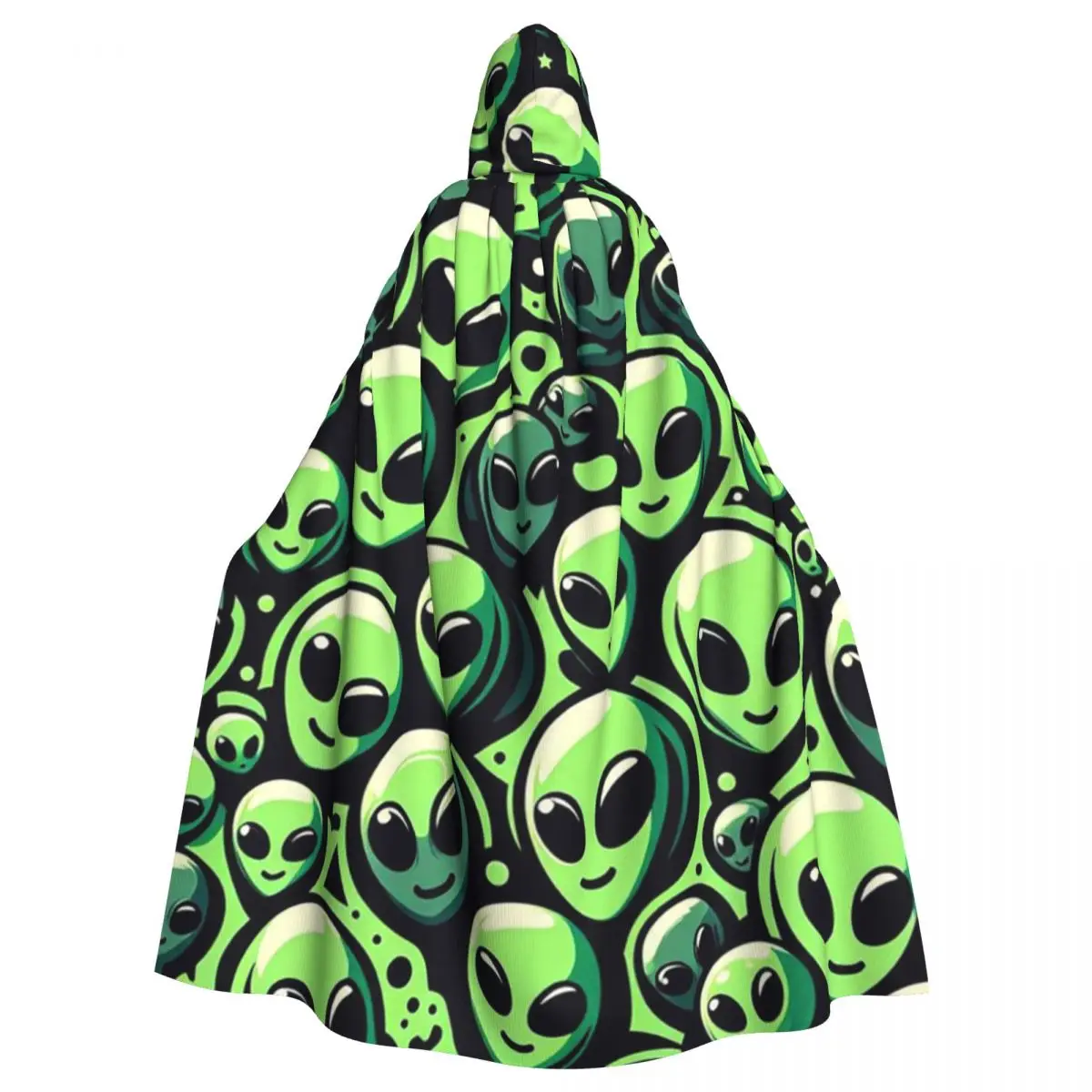 Green Aliens Pattern Long Hooded Cloak Witch Medieval Costume Cosplay Cape HalloweenVampire Adult Unisex
Green Aliens Pattern Long Hooded Cloak Witch Medieval Costume Cosplay Cape HalloweenVampire Adult Unisex