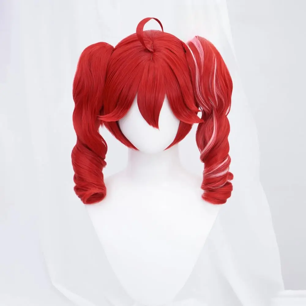 2026 quality Goods Women Wine Red Double Ponytails Synthetic Heat Resistant Wig for Cosplay & Role Play
2026 quality Goods Women Wine Red Double Ponytails Synthetic Heat Resistant Wig for Cosplay & Role Play
