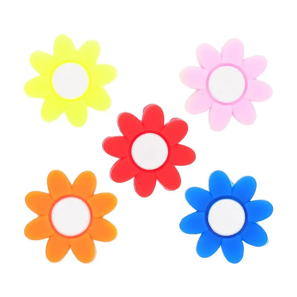 5 Pcs Tennis Racket Vibration Dampener Silicone Flower Blue Yellow Pink Red Orange Tennis Supplies Racquet
5 Pcs Tennis Racket Vibration Dampener Silicone Flower Blue Yellow Pink Red Orange Tennis Supplies Racquet
