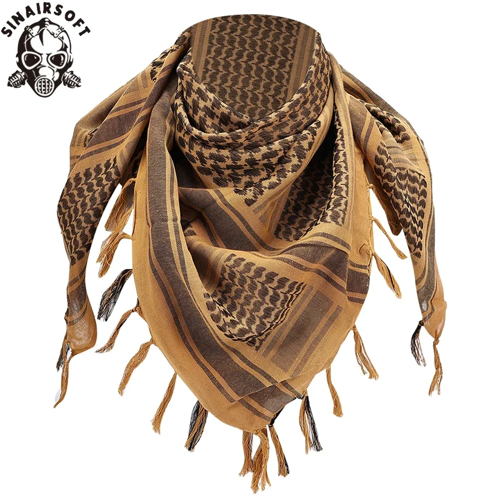 SINAIRSOFT Tactical Desert Scarf Wrap Shemagh Head Neck Arab Scarf Keffiyeh Scarf Wrap for Men And Women
SINAIRSOFT Tactical Desert Scarf Wrap Shemagh Head Neck Arab Scarf Keffiyeh Scarf Wrap for Men And Women