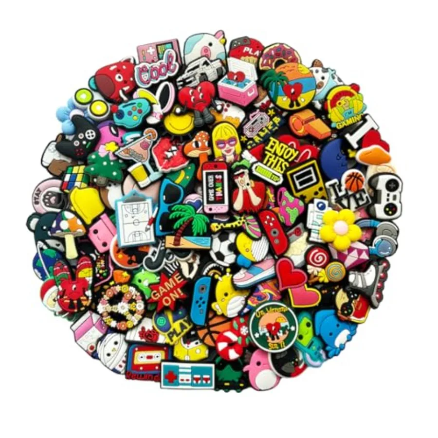 Lot of 30 50 100pcs Random Dferent Shoe Charms Men Women Shoes Decoration for Boys Girls Birthday Gts
Lot of 30 50 100pcs Random Dferent Shoe Charms Men Women Shoes Decoration for Boys Girls Birthday Gts