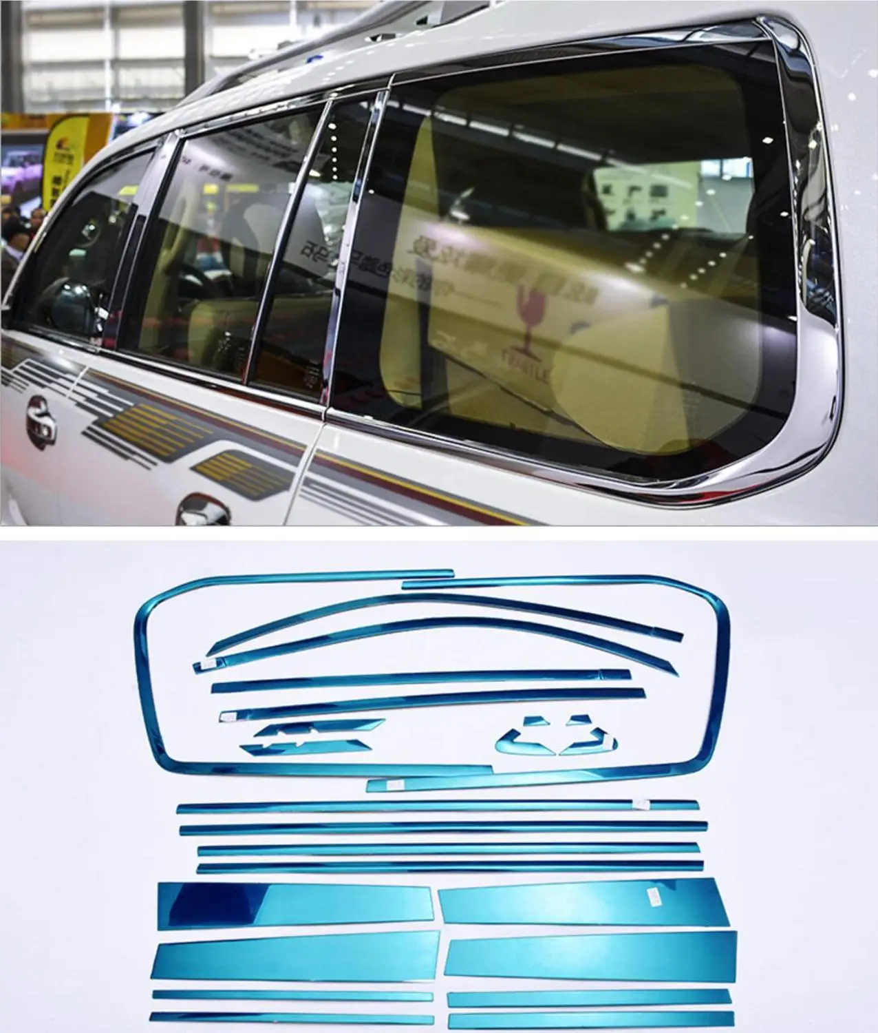 Отделка крышки подоконника из нержавеющей стали для toyota land cruiser LC200 2008-2011-2012 2014 2015 2016 2017 2018
Отделка крышки подоконника из нержавеющей стали для toyota land cruiser LC200 2008-2011-2012 2014 2015 2016 2017 2018