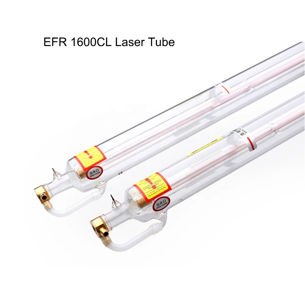 New Long Service Life 80W-95W Power CO2 Laser Glass Tube EFR 1600CL for Laser Engraving & Cutting Machine
New Long Service Life 80W-95W Power CO2 Laser Glass Tube EFR 1600CL for Laser Engraving & Cutting Machine