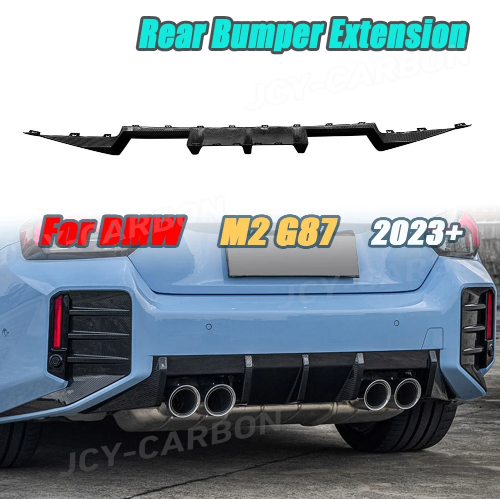 Dry Carbon Fiber Rear Bumper Diffuser Lip For BMW M2 G87 2023 + Bumper Guard Car Tuning Parts
Dry Carbon Fiber Rear Bumper Diffuser Lip For BMW M2 G87 2023 + Bumper Guard Car Tuning Parts