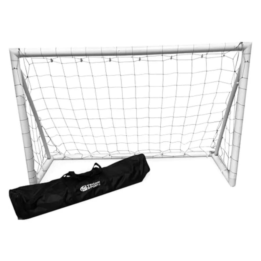Trigon Sports Soccer Goals for Backyard 4' H x 6' W Portable Soccer Goal with Soccer Net Carry Bag Indoor and Outdoor Football
Trigon Sports Soccer Goals for Backyard 4' H x 6' W Portable Soccer Goal with Soccer Net Carry Bag Indoor and Outdoor Football