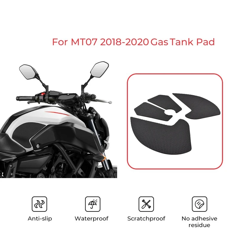 Резиновые наклейки на бак мотоцикла, защита колена для Yamaha MT-07 FZ07 MT07 2018 2019 2020
Резиновые наклейки на бак мотоцикла, защита колена для Yamaha MT-07 FZ07 MT07 2018 2019 2020