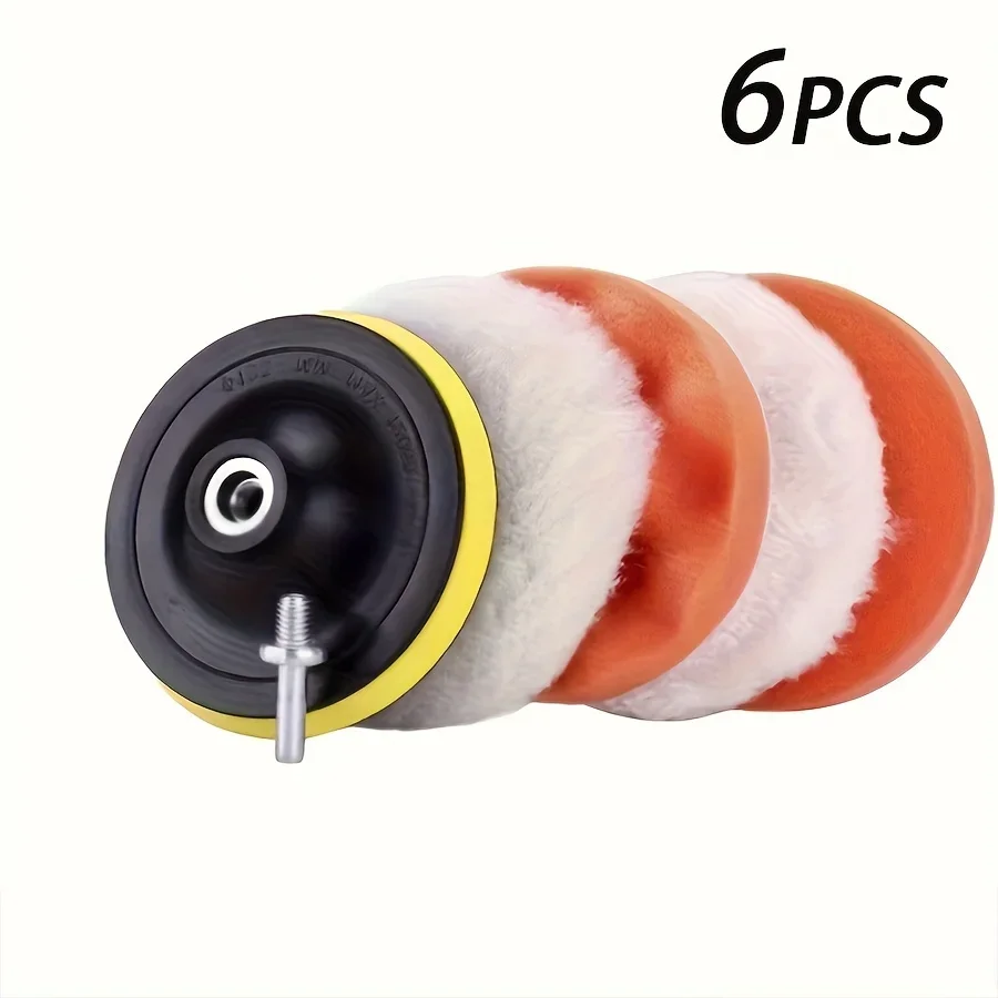 4-5Inch Car Polishing and Waxing Set, 100mm Multi-Functional Buffing Pads Kit - Soft Sponge, Wool Pad, and Ball Polishing Disc
4-5Inch Car Polishing and Waxing Set, 100mm Multi-Functional Buffing Pads Kit - Soft Sponge, Wool Pad, and Ball Polishing Disc