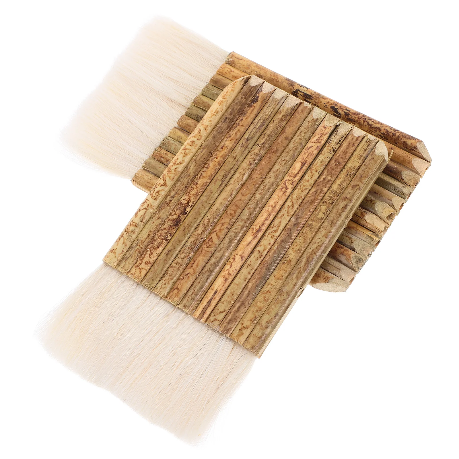 2pcs Soft Bristle Brushes Oil Paint Hake Brush Watercolor Bamboo Handle Gluing Ceramic Wool Painting Tools
2pcs Soft Bristle Brushes Oil Paint Hake Brush Watercolor Bamboo Handle Gluing Ceramic Wool Painting Tools