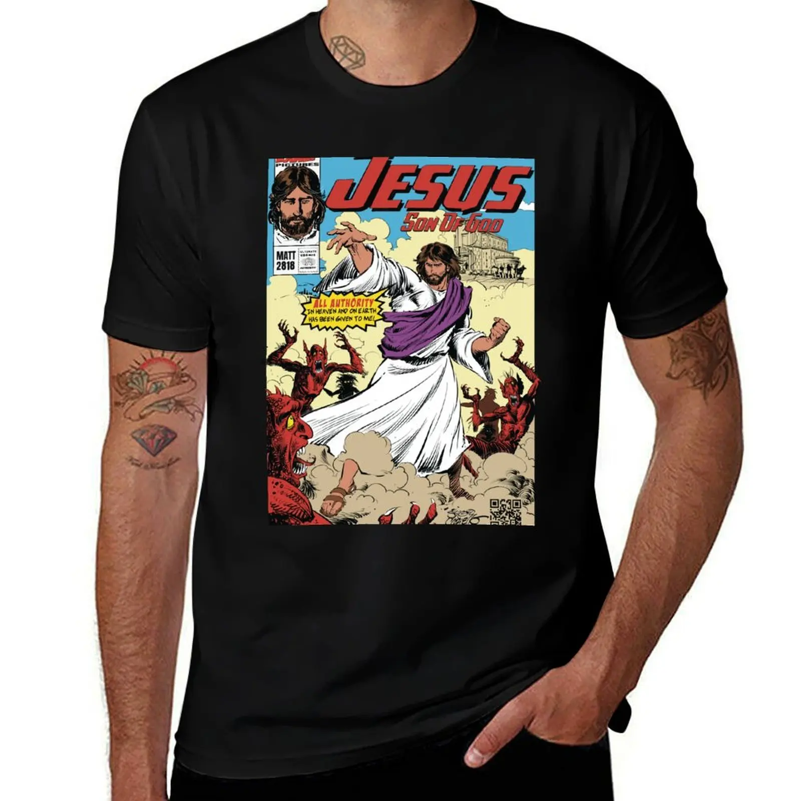 Jesus Son of God Comic Cover All Authority T-Shirt Louboutins anime shirt boys whites workout shirts for men
Jesus Son of God Comic Cover All Authority T-Shirt Louboutins anime shirt boys whites workout shirts for men