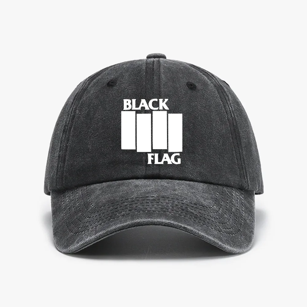 Black Flag Rock Band Baseball Caps Distressed Denim Punk Hardcore Snapback Cap Unisex Retro Style adjustable hats
Black Flag Rock Band Baseball Caps Distressed Denim Punk Hardcore Snapback Cap Unisex Retro Style adjustable hats