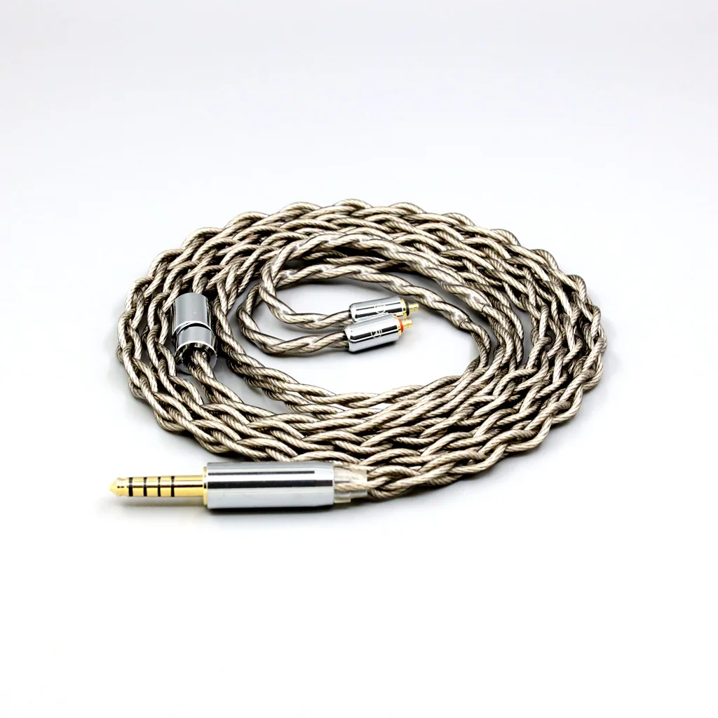 99% Pure Silver + Graphene Silver Plated Shield Earphone Cable For UE Live UE6 Pro Lighting SUPERBAX IPX 4 core 1.8mm LN007926
99% Pure Silver + Graphene Silver Plated Shield Earphone Cable For UE Live UE6 Pro Lighting SUPERBAX IPX 4 core 1.8mm LN007926