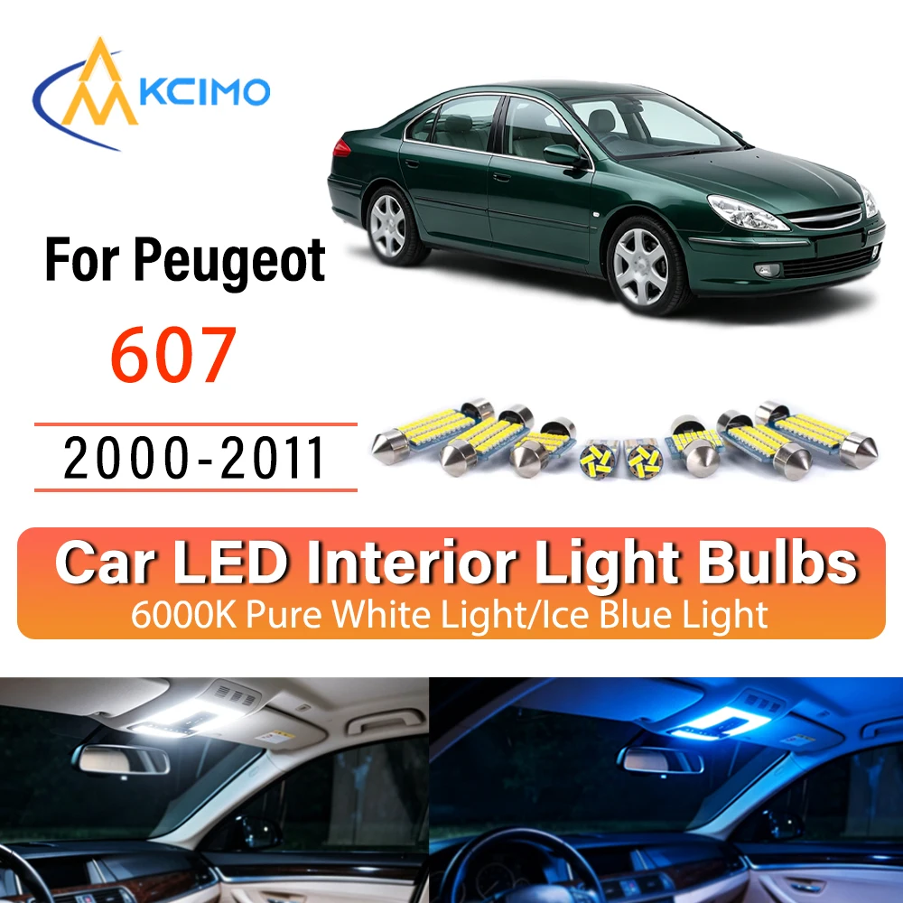 Premium Easy Install LED Interior Lights For Peugeot 607 2000-2011, Blue Light,White Light, Atmosphere Lights Kit, Long Lasting
Premium Easy Install LED Interior Lights For Peugeot 607 2000-2011, Blue Light,White Light, Atmosphere Lights Kit, Long Lasting