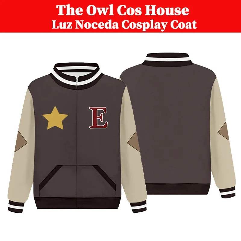 Adult Kids The Owl Cos House Luz Noceda Gus Cosplay Hooded Costume Hoodie Zip Up Baseball Jacket Coat Casual Overcoat Outfits
Adult Kids The Owl Cos House Luz Noceda Gus Cosplay Hooded Costume Hoodie Zip Up Baseball Jacket Coat Casual Overcoat Outfits