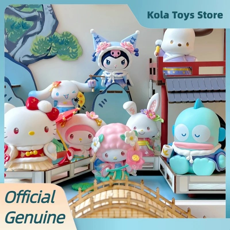 Подлинная Sanrio Seasons, праздничная серия Attirers, слепая коробка Kuromi Melody, персонаж мультфильма, аниме-фигурка, коллекционные игрушки, загадочная коробка
Подлинная Sanrio Seasons, праздничная серия Attirers, слепая коробка Kuromi Melody, персонаж мультфильма, аниме-фигурка, коллекционные игрушки, загадочная коробка