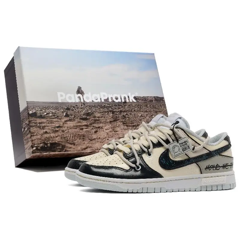 【Customize】Nike Dunk Skateboarding Shoes Unisex Low-top Beige/Black Sneakers shoes HF0730-160
【Customize】Nike Dunk Skateboarding Shoes Unisex Low-top Beige/Black Sneakers shoes HF0730-160
