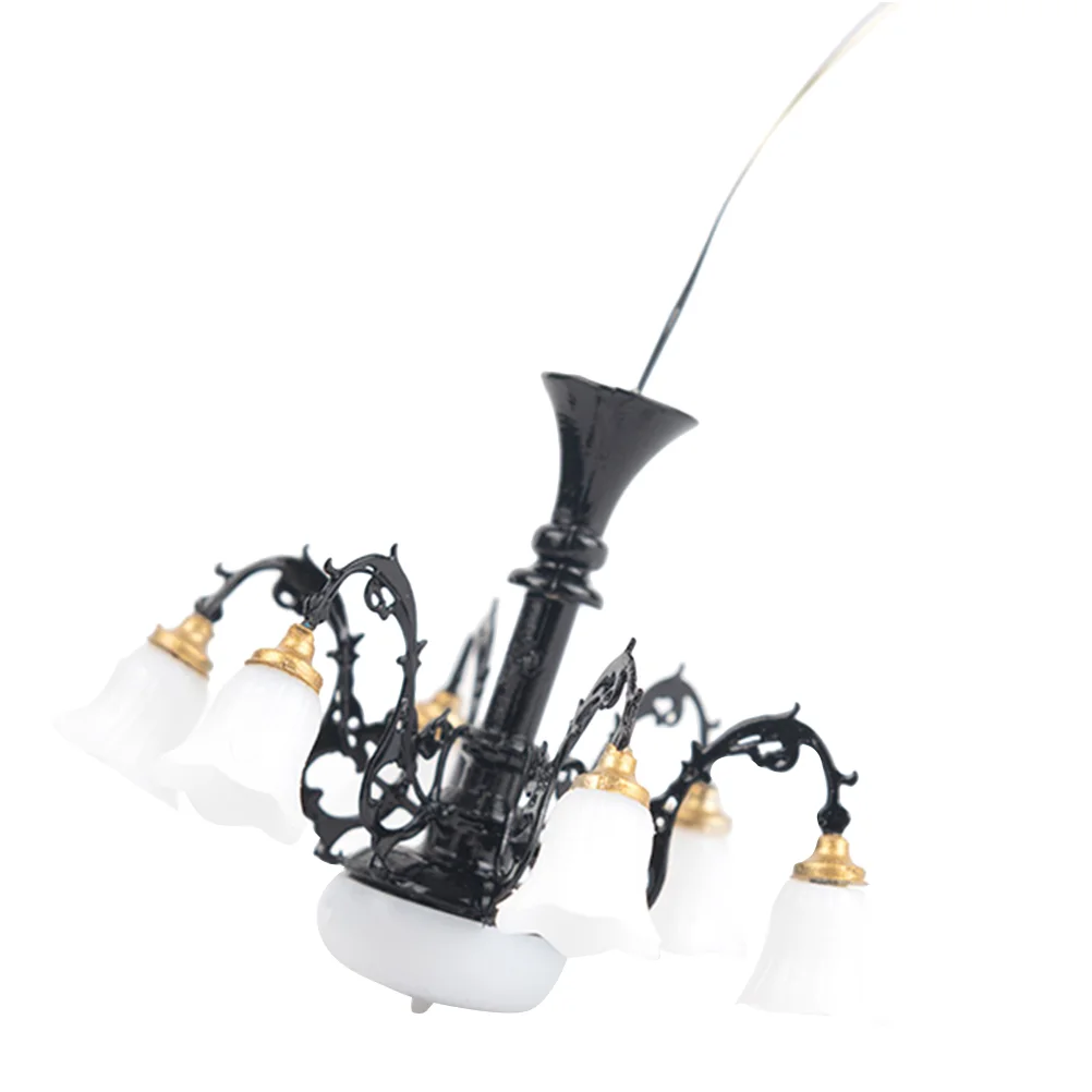 Model Chandelier Decoration Tiny House Lamp Miniature Room Light Metal Lighting Furniture Ornaments
Model Chandelier Decoration Tiny House Lamp Miniature Room Light Metal Lighting Furniture Ornaments