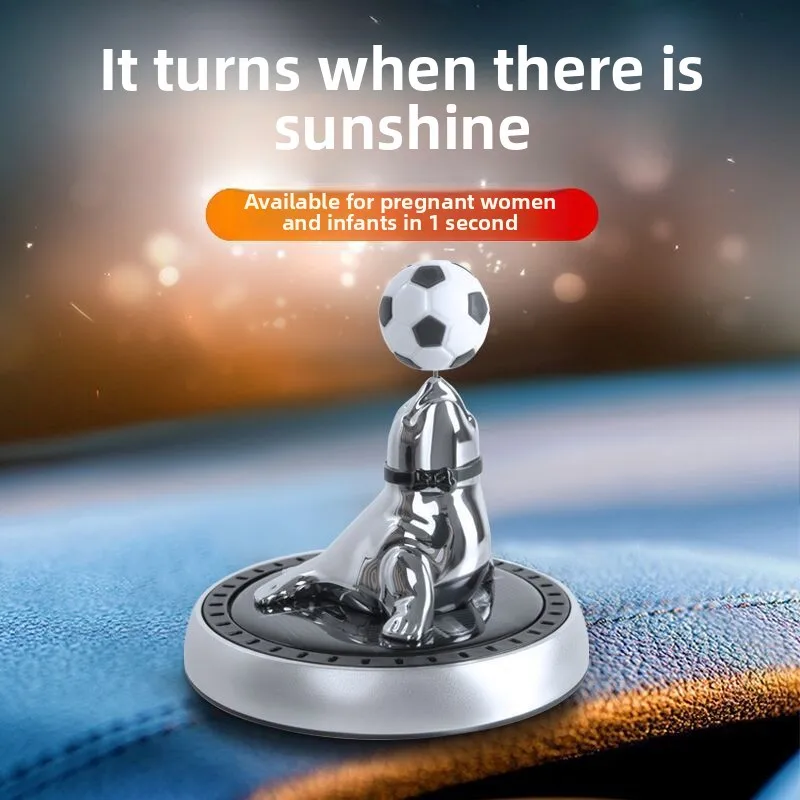 Creative Car Solar Aromatherapy Sea Lion Play Ball Fragrance Ornament High End Car Center Console Decoration Products
Creative Car Solar Aromatherapy Sea Lion Play Ball Fragrance Ornament High End Car Center Console Decoration Products
