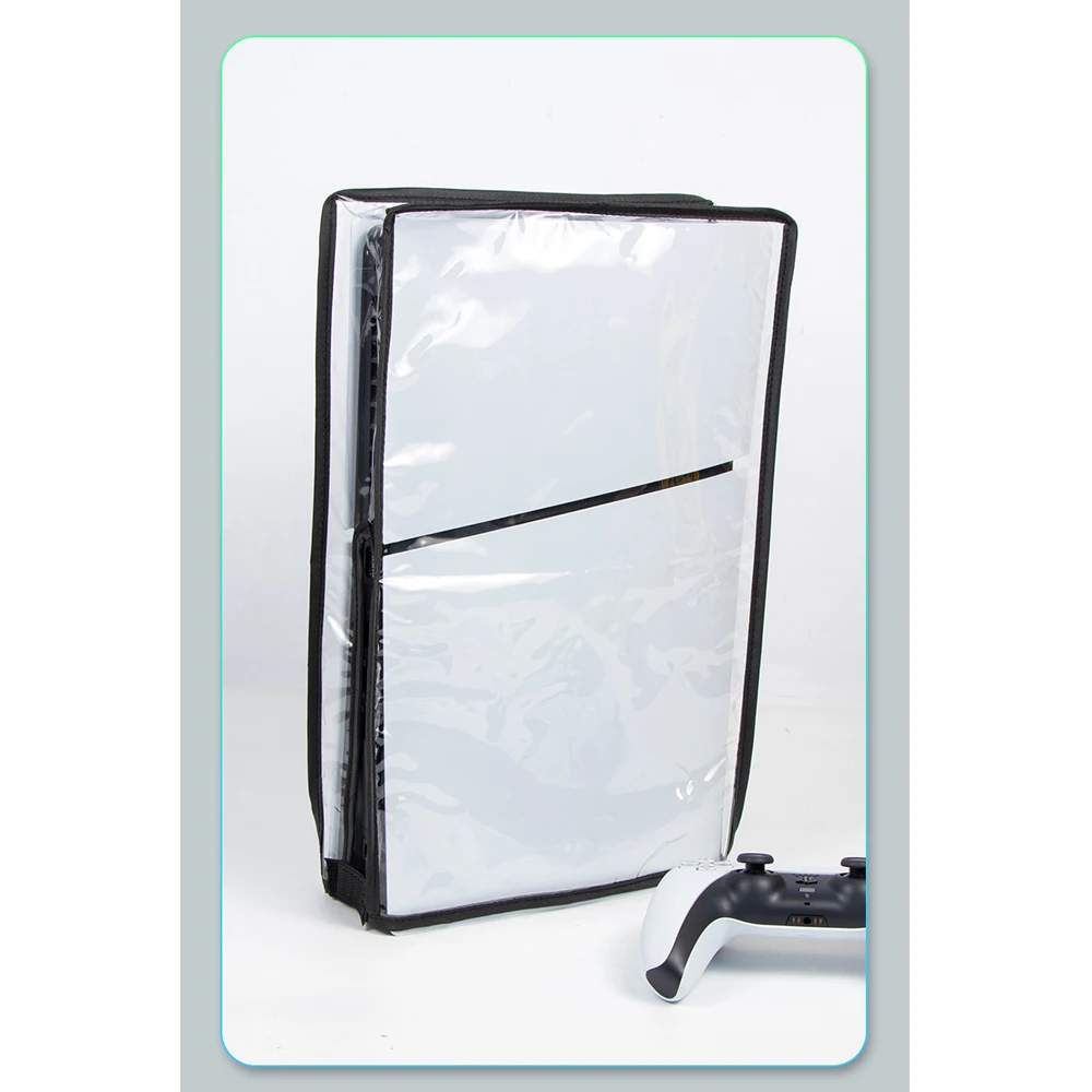 Dustproof Cover Bag For PS5 Slim Digital/Disc Console Transparent waterproof cover For PS5 slim Accessories
Dustproof Cover Bag For PS5 Slim Digital/Disc Console Transparent waterproof cover For PS5 slim Accessories