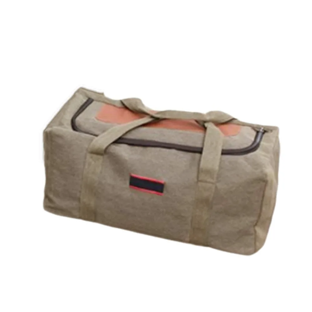 Sturdy Canvas Travel Bag Foldable Wear-resistant Tote Bag Large Capacity Weekender Bags Women
Sturdy Canvas Travel Bag Foldable Wear-resistant Tote Bag Large Capacity Weekender Bags Women