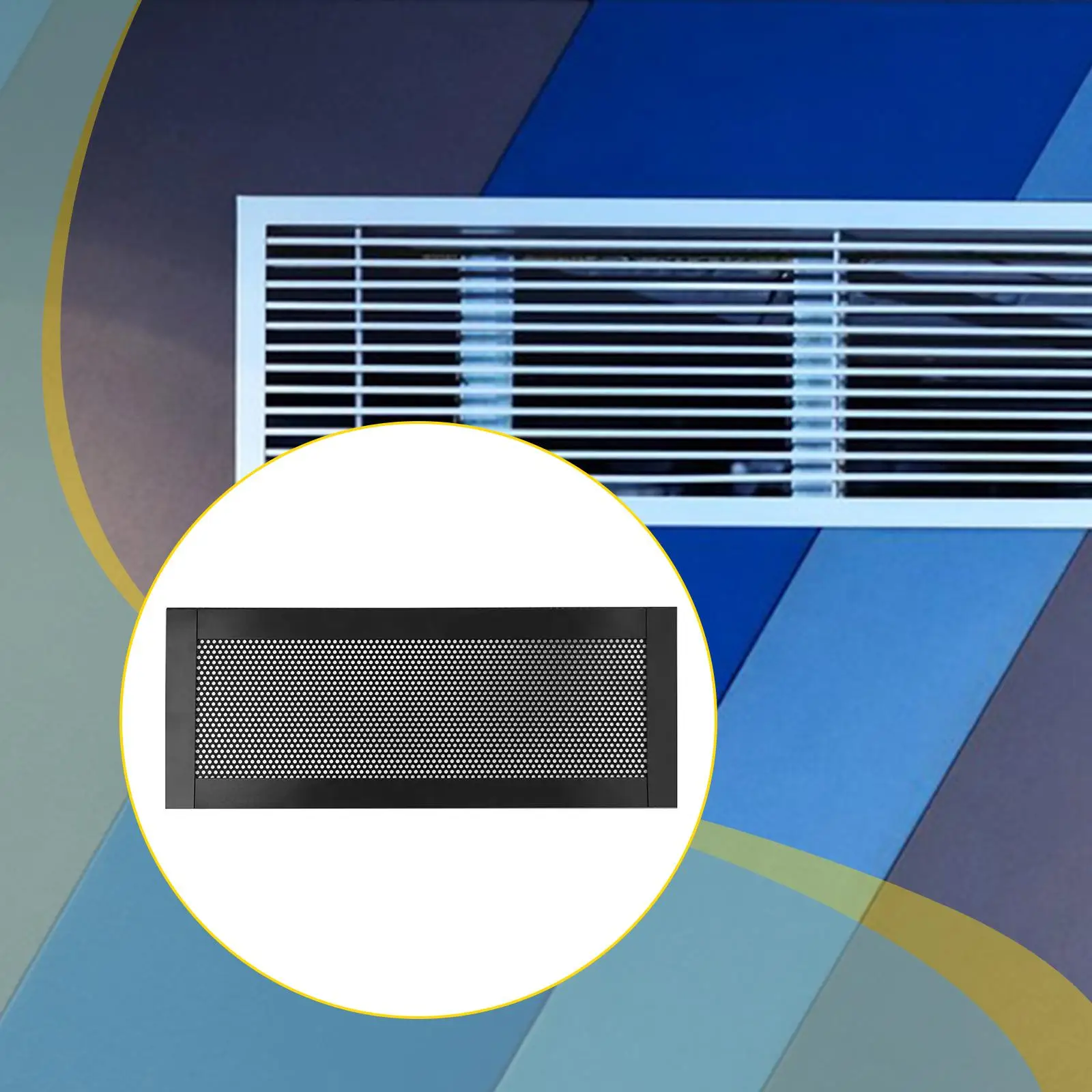 Durable PVC Floor Register Vent Screen Mesh Decorative Black Grille Easy Install for Home Heat Supply Openings
Durable PVC Floor Register Vent Screen Mesh Decorative Black Grille Easy Install for Home Heat Supply Openings