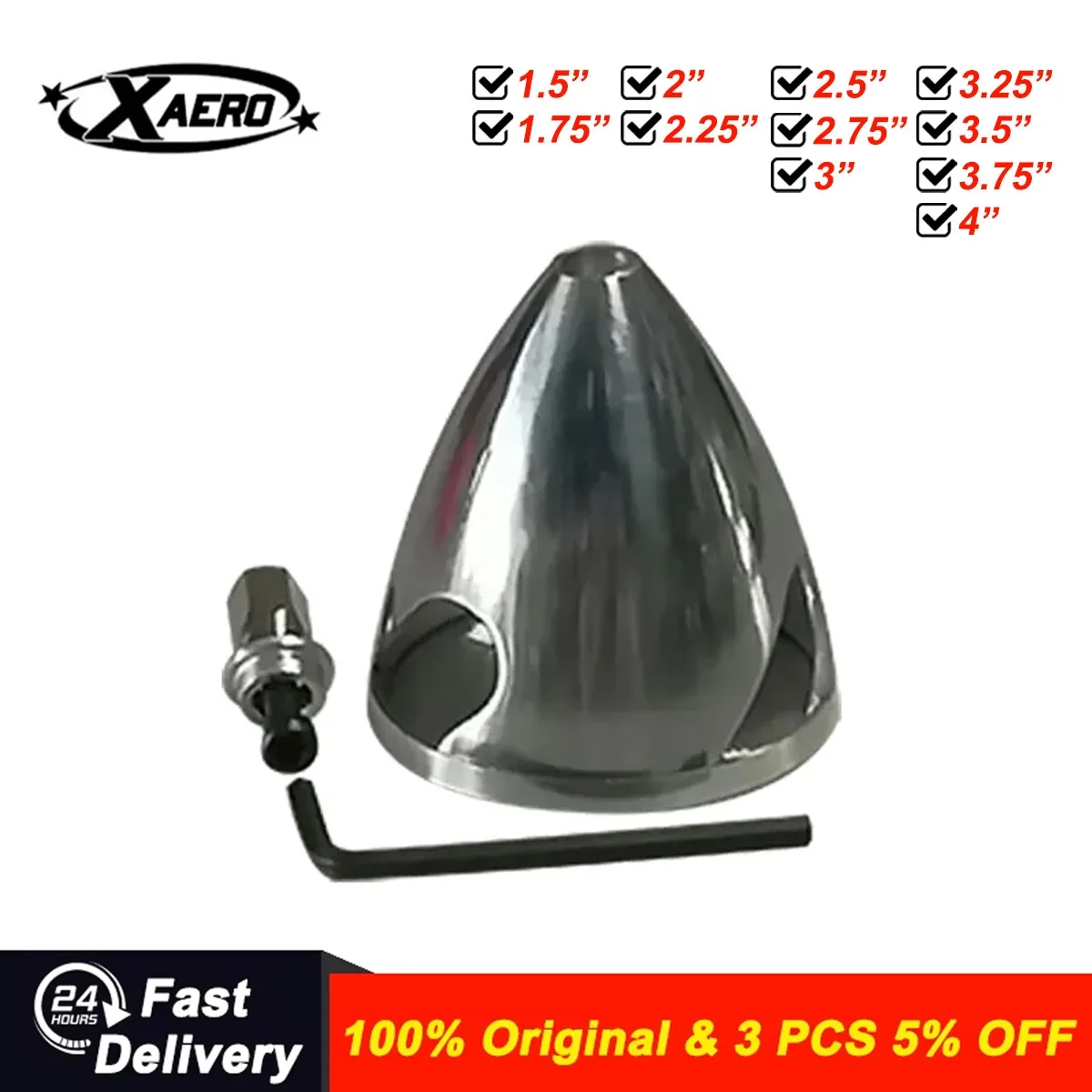 XAERO 3-лопастной алюминиевый спиннер 38-102 мм (1,5 "-4") для радиоуправляемого самолета, специальные просверленные с адаптером для опора, аксессуары для радиоуправляемых моделей
XAERO 3-лопастной алюминиевый спиннер 38-102 мм (1,5 "-4") для радиоуправляемого самолета, специальные просверленные с адаптером для опора, аксессуары для радиоуправляемых моделей