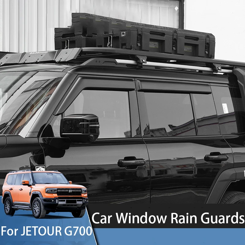 For Jetour G700 2025+ Window Visors Rain Guard Sunshades Rain Window Shield Exterior Upgrade Car Accessories
For Jetour G700 2025+ Window Visors Rain Guard Sunshades Rain Window Shield Exterior Upgrade Car Accessories