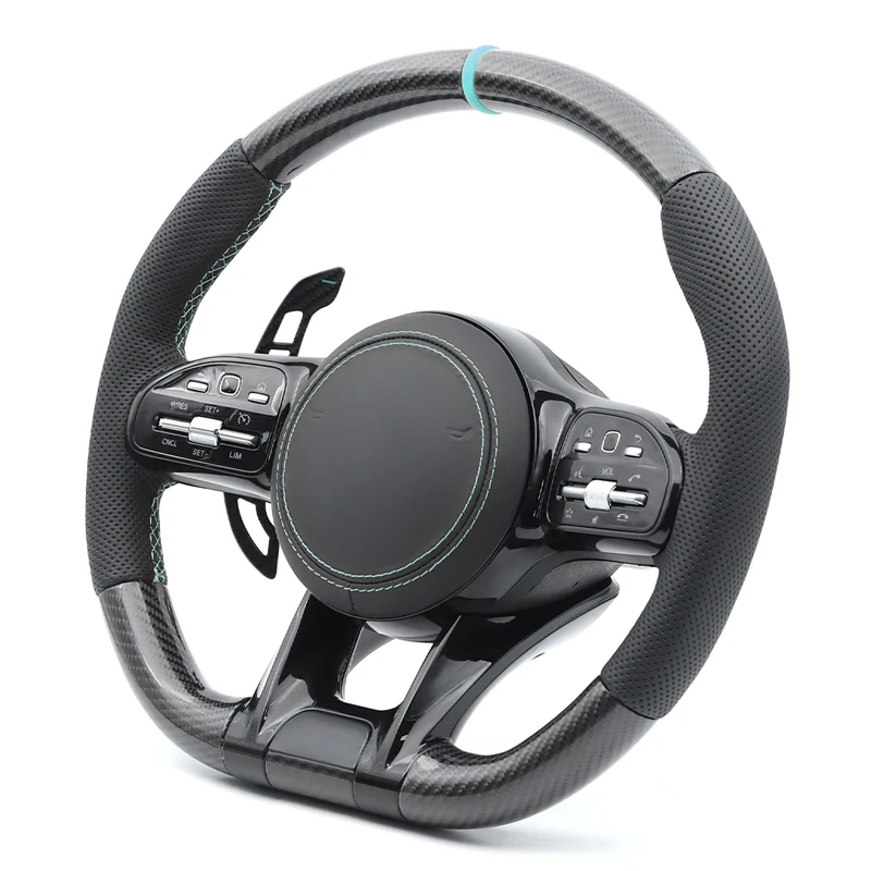 Carbon Fiber Steering Wheel Racing style For Benz C180 C200 C260 C300 C43 C63 E200 E260 E300 E53 E63 GLC200 GLC260 GLC300 GLC43
Carbon Fiber Steering Wheel Racing style For Benz C180 C200 C260 C300 C43 C63 E200 E260 E300 E53 E63 GLC200 GLC260 GLC300 GLC43