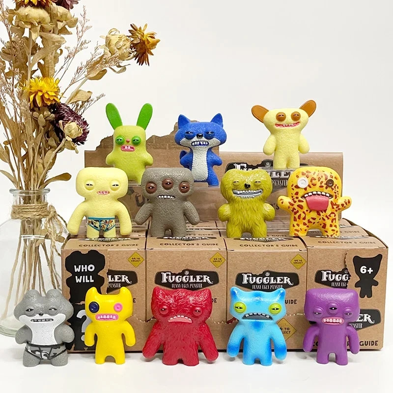 Anime Figure Fugglers Ugly Monsters Cute Tooth Monster Series Handheld Blind Box Doll Creative Ugly Cute Ornament Model Toy Doll
Anime Figure Fugglers Ugly Monsters Cute Tooth Monster Series Handheld Blind Box Doll Creative Ugly Cute Ornament Model Toy Doll