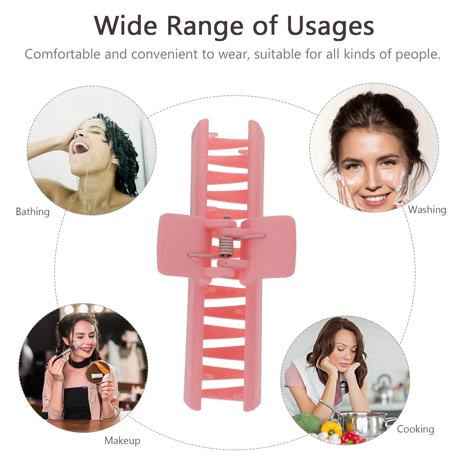 5pcs Large Clips Acrylic Jaw Clamps Large Hair Claw Clip For Women Thick Thin Hair Styling Tools Barrette Clamp
5pcs Large Clips Acrylic Jaw Clamps Large Hair Claw Clip For Women Thick Thin Hair Styling Tools Barrette Clamp