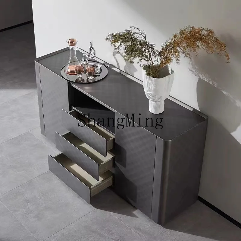 SM minimalist dining side cabinet villa large flat high-end shoe cabinet modern floor entrance cabinet
SM minimalist dining side cabinet villa large flat high-end shoe cabinet modern floor entrance cabinet