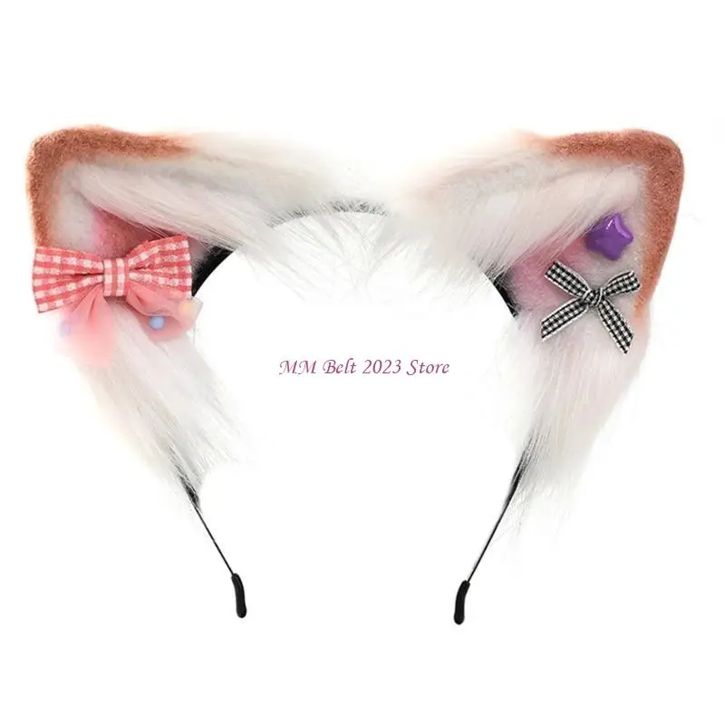 49ME повязка на голову в форме кошачьих ушей в этническом стиле с маленьким декором в виде банта, обруч для волос для взрослых,
49ME повязка на голову в форме кошачьих ушей в этническом стиле с маленьким декором в виде банта, обруч для волос для взрослых,