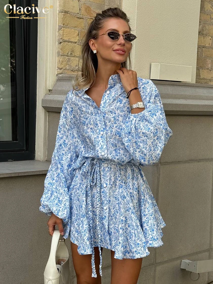 Clacive Fashion Loose Print Women Dress 2025 Casual O-Neck Long Sleeve Mini Dresses Elegant Classic Lace-Up Pleated Female Dress
Clacive Fashion Loose Print Women Dress 2025 Casual O-Neck Long Sleeve Mini Dresses Elegant Classic Lace-Up Pleated Female Dress