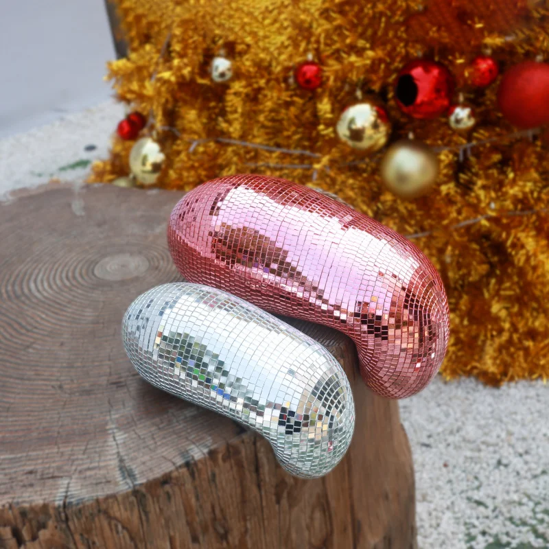 Handmade melting disco ball decorative ornaments for party supplies, birthday decorations, shiny and glittering decorations
Handmade melting disco ball decorative ornaments for party supplies, birthday decorations, shiny and glittering decorations