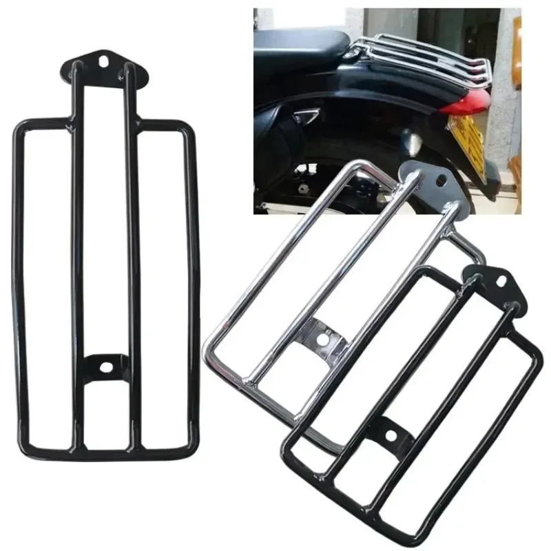 New Motorcycle Chrome Black Rear Fender Luggage Rack Support Shelf Solo Seat for Shadow Aero 750 2003 2004
New Motorcycle Chrome Black Rear Fender Luggage Rack Support Shelf Solo Seat for Shadow Aero 750 2003 2004