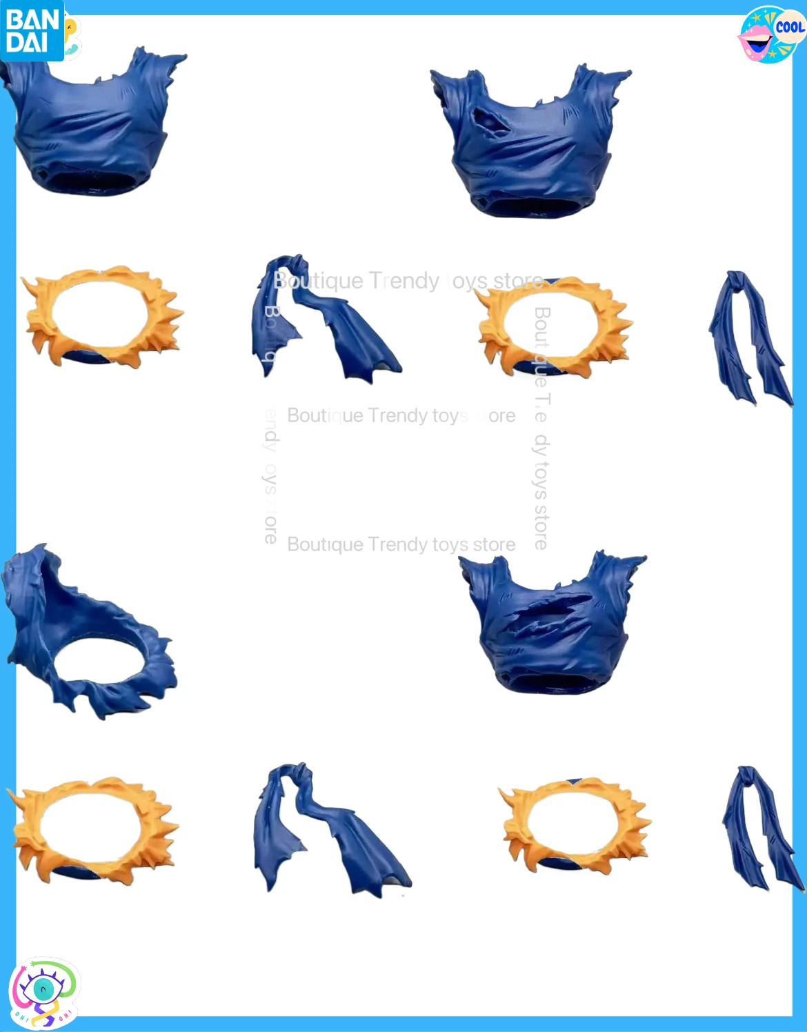 Dragon Ball SHF Goku Air Transmission Super Battle Damage Clothes Accessory Pack 3.0 Accessory Pack Model Toys
Dragon Ball SHF Goku Air Transmission Super Battle Damage Clothes Accessory Pack 3.0 Accessory Pack Model Toys