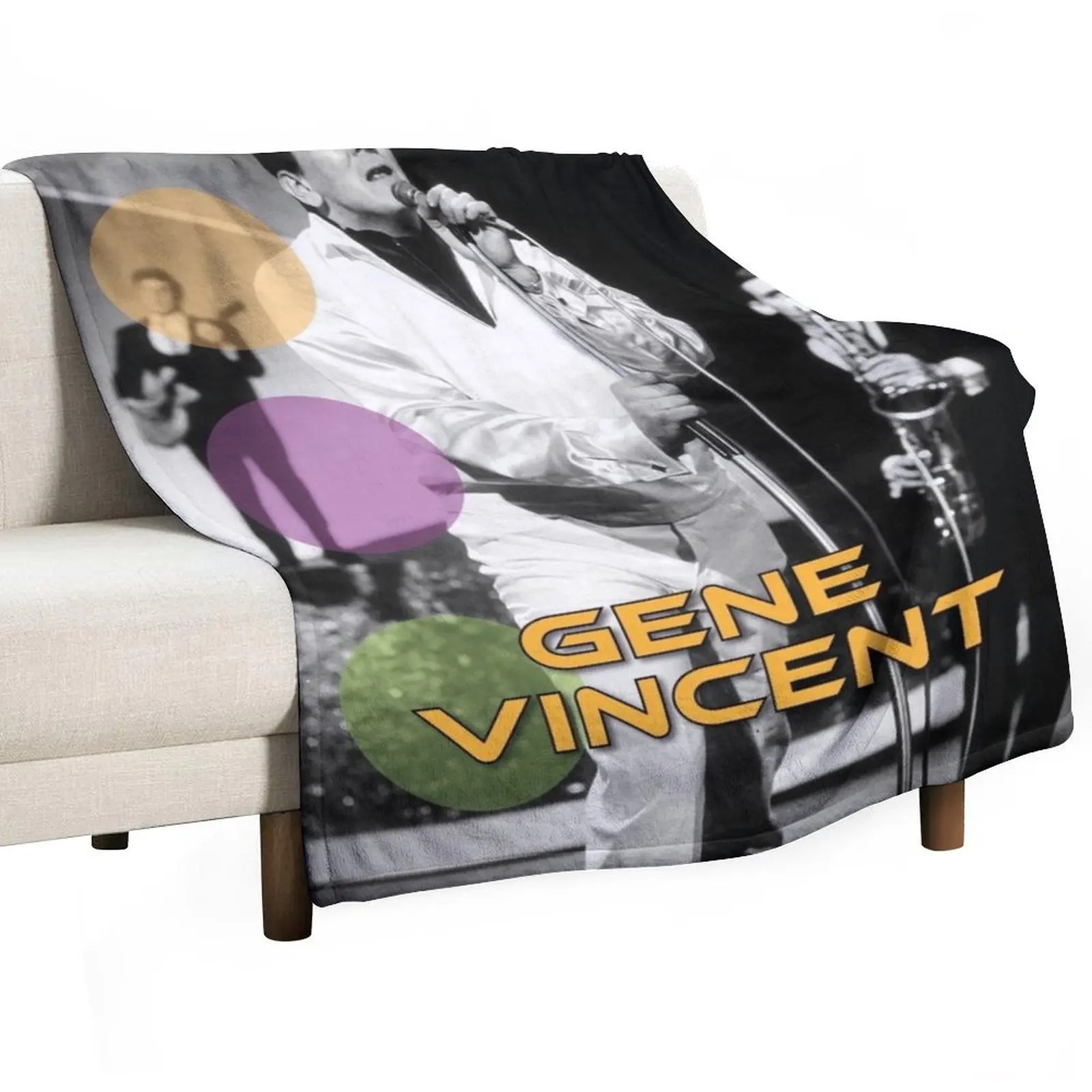 Gene Vincent Throw Blanket Soft Warm Blanket Gift for Men Women Adults
Gene Vincent Throw Blanket Soft Warm Blanket Gift for Men Women Adults
