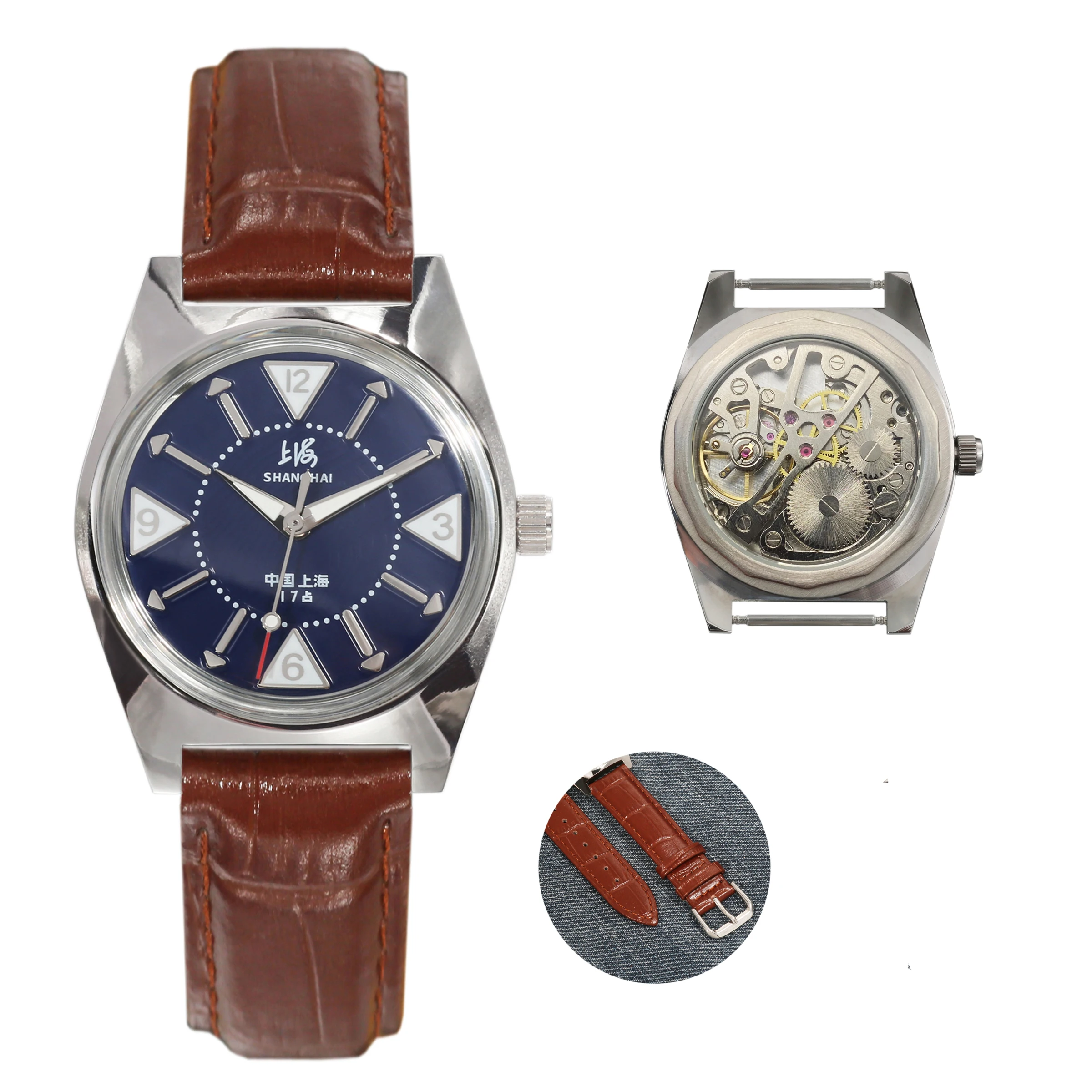 Shanghai 36MM Hand-Wind Mechanical Watch 7120 Waterproof China Watch for Men Wholesale
Shanghai 36MM Hand-Wind Mechanical Watch 7120 Waterproof China Watch for Men Wholesale