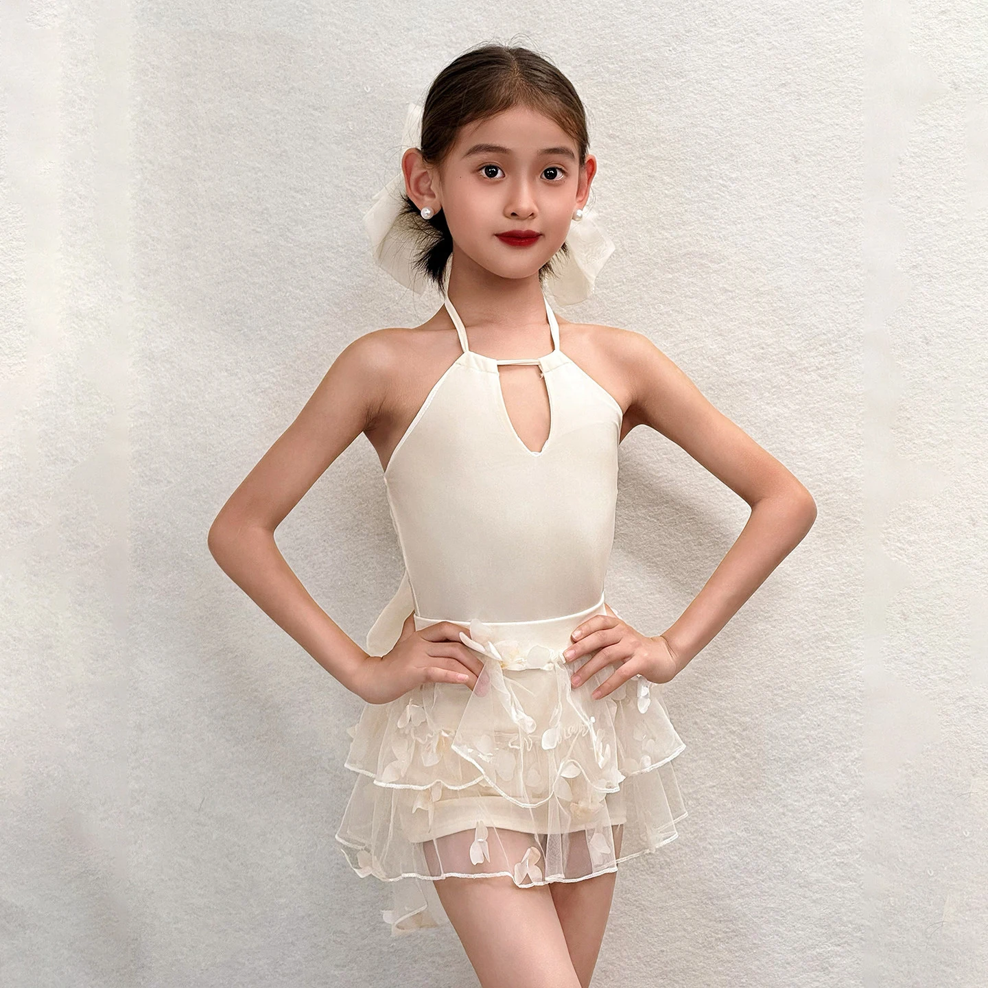Kids Latin Dance Practice Suit Girls Latin Dance Performance Dress Children'S Samba Latin Dance Competition Costumes SL15815
Kids Latin Dance Practice Suit Girls Latin Dance Performance Dress Children'S Samba Latin Dance Competition Costumes SL15815