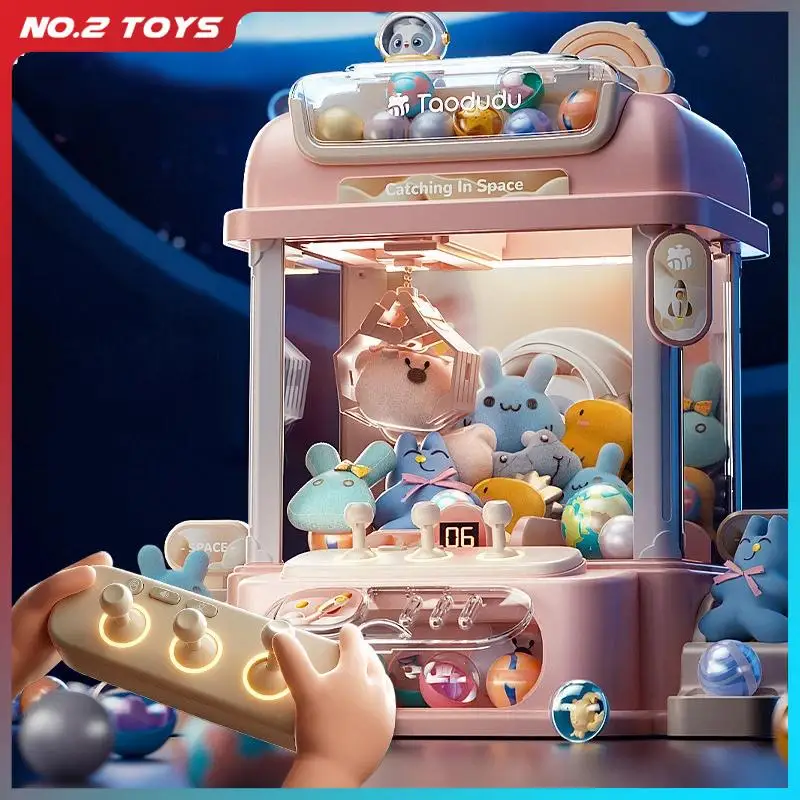 Children's Claw Machine Toy Catch Ball Candy Doll Mini Claw Arcade Crane Machine Coin Operated Play Game Rabbit Doll Machine Toy
Children's Claw Machine Toy Catch Ball Candy Doll Mini Claw Arcade Crane Machine Coin Operated Play Game Rabbit Doll Machine Toy