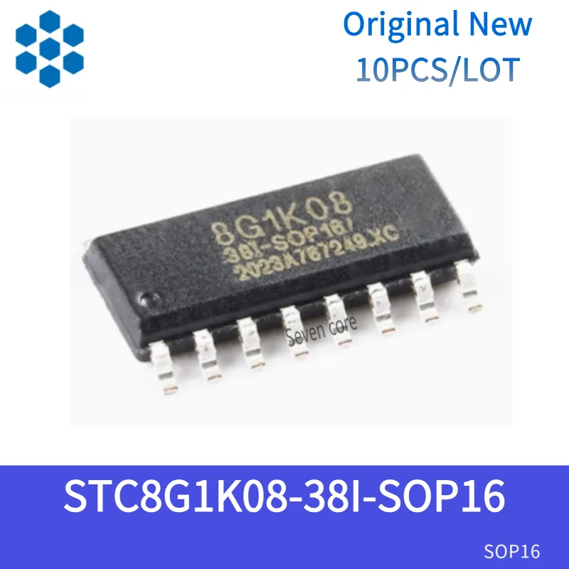 Оригинальный новый 10 шт./лот STC8G1K08-38I-SOP16 улучшенный 1T 8051 однокристальный микрокомпьютер микроконтроллер MCU
Оригинальный новый 10 шт./лот STC8G1K08-38I-SOP16 улучшенный 1T 8051 однокристальный микрокомпьютер микроконтроллер MCU