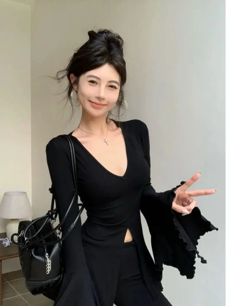 Женская футболка Slim Fit Long Sve V Ne Bell Sve Design Sensual Sle, повседневная, дышащая, удобная, зимняя, Новое поступление
Женская футболка Slim Fit Long Sve V Ne Bell Sve Design Sensual Sle, повседневная, дышащая, удобная, зимняя, Новое поступление