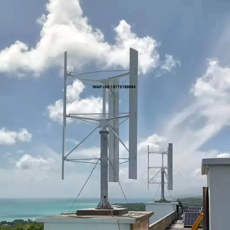 Factory 10Kw 20Kw Low Noise Vertical Wind Power Generator for Vocational Villages and Monitoring Station
Factory 10Kw 20Kw Low Noise Vertical Wind Power Generator for Vocational Villages and Monitoring Station