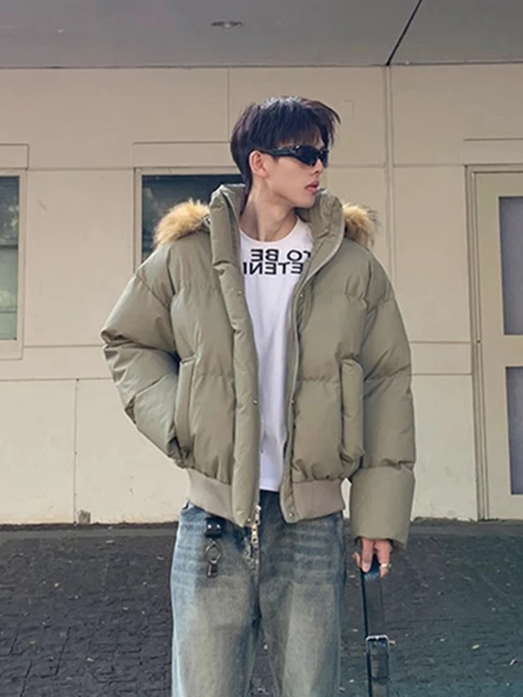 Мужская зимняя куртка Cleanfit Thiened с капюшоном, съемным меховым воротником, из полиэфирного волокна, теплая и ветрозащитная
Мужская зимняя куртка Cleanfit Thiened с капюшоном, съемным меховым воротником, из полиэфирного волокна, теплая и ветрозащитная