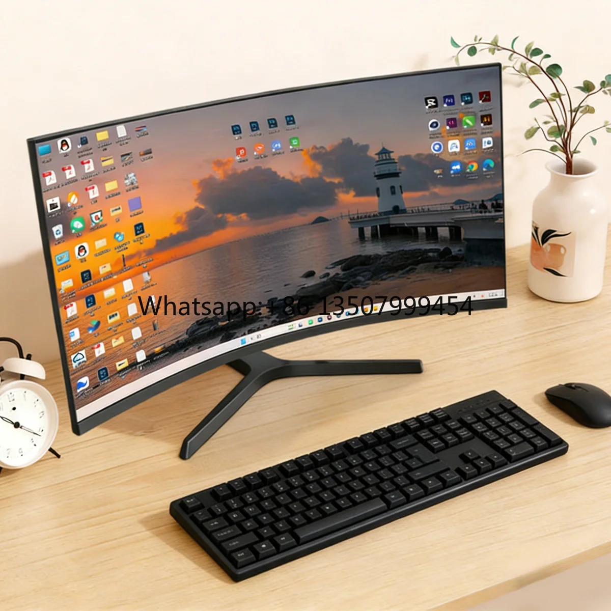 34 Inch 4K Resolution 100%sRGB HDR High Refresh Rate 21:9 Display Gaming LCD PC Monitor With CE FCC RoHS and EMC Certificates