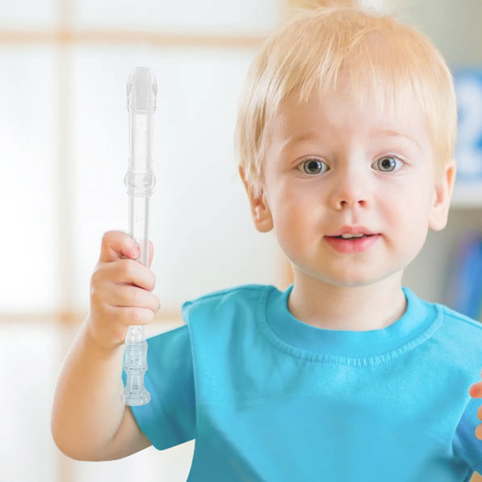 1 Set 8 Hole Transparent Recorder Beginner Plastic Wind Instrument Range Safe Abs Material Soprano Flute For
1 Set 8 Hole Transparent Recorder Beginner Plastic Wind Instrument Range Safe Abs Material Soprano Flute For