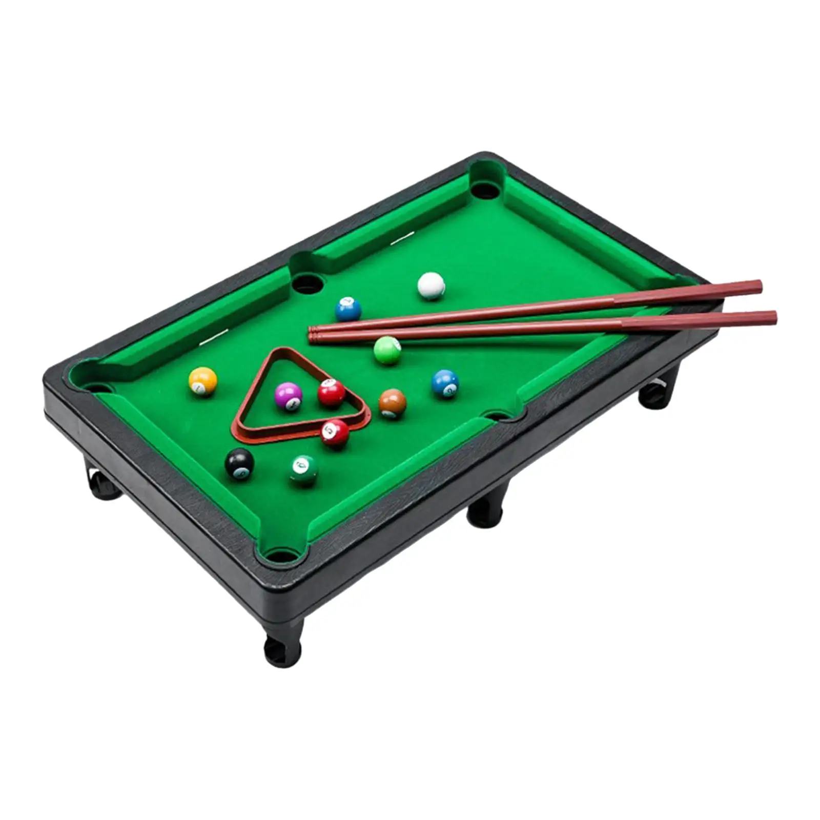 Mini Table Pool Toy Game Set Home Miniature Balls Cues Gift Adults Desktop
Mini Table Pool Toy Game Set Home Miniature Balls Cues Gift Adults Desktop