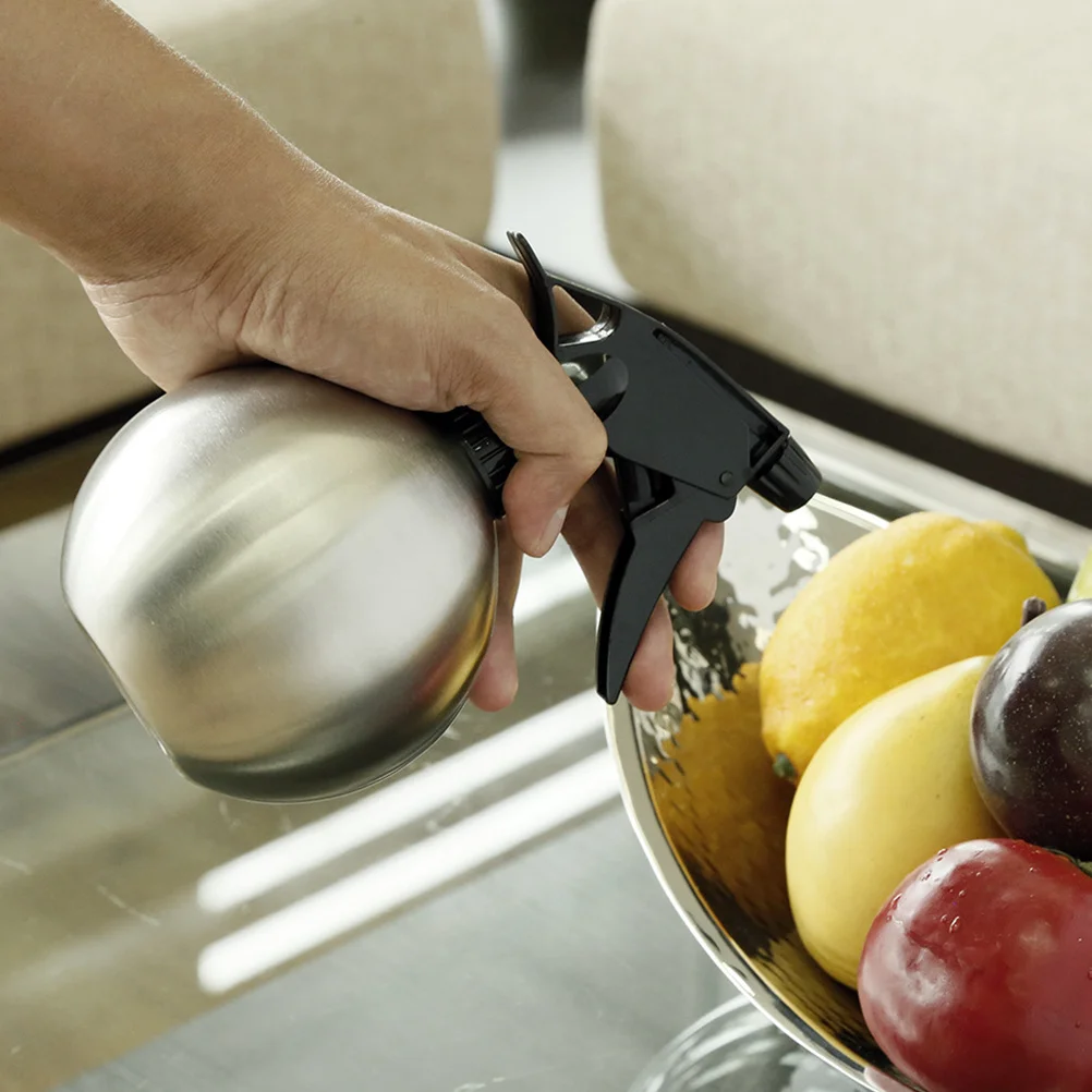 500Ml Stainless Steel Watering Can Silver Adjustable Nozzle Portable Mist Sprayer For Indoor Garden Plants Corrosion Resistant
500Ml Stainless Steel Watering Can Silver Adjustable Nozzle Portable Mist Sprayer For Indoor Garden Plants Corrosion Resistant